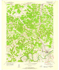 Download a high-resolution, GPS-compatible USGS topo map for Munfordville, KY (1955 edition)