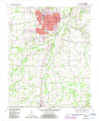Download a high-resolution, GPS-compatible USGS topo map for Murray, KY (1987 edition)