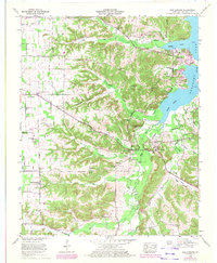 Download a high-resolution, GPS-compatible USGS topo map for New Concord, KY (1972 edition)