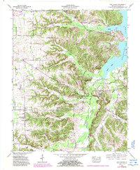 Download a high-resolution, GPS-compatible USGS topo map for New Concord, KY (1988 edition)