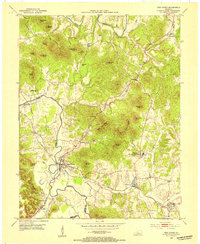 Download a high-resolution, GPS-compatible USGS topo map for New Haven, KY (1954 edition)