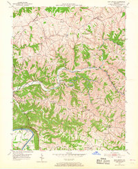 Download a high-resolution, GPS-compatible USGS topo map for New Liberty, KY (1968 edition)