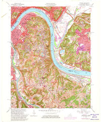 Download a high-resolution, GPS-compatible USGS topo map for Newport, KY (1975 edition)