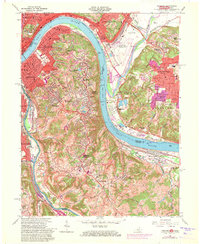 Download a high-resolution, GPS-compatible USGS topo map for Newport, KY (1971 edition)