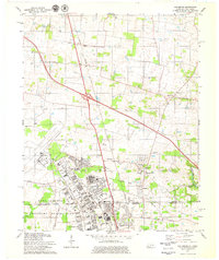 Download a high-resolution, GPS-compatible USGS topo map for Oak Grove, KY (1979 edition)