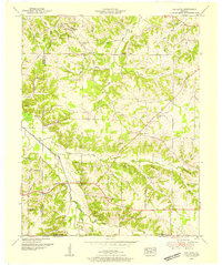 Download a high-resolution, GPS-compatible USGS topo map for Oak Level, KY (1955 edition)