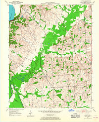 Download a high-resolution, GPS-compatible USGS topo map for Oakton, KY (1967 edition)