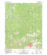 Download a high-resolution, GPS-compatible USGS topo map for Offutt, KY (1992 edition)