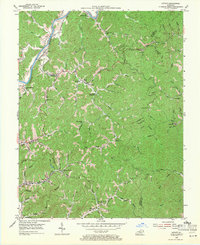 Download a high-resolution, GPS-compatible USGS topo map for Offutt, KY (1971 edition)