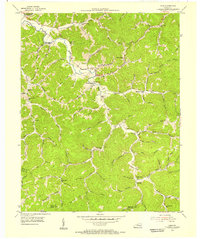 Download a high-resolution, GPS-compatible USGS topo map for Ogle, KY (1955 edition)