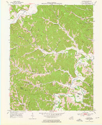 Download a high-resolution, GPS-compatible USGS topo map for Oldtown, KY (1976 edition)