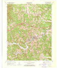 Download a high-resolution, GPS-compatible USGS topo map for Olive Hill, KY (1972 edition)