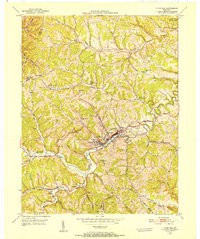 Download a high-resolution, GPS-compatible USGS topo map for Olive Hill, KY (1952 edition)