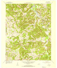 Download a high-resolution, GPS-compatible USGS topo map for Olney, KY (1955 edition)