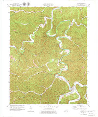 Download a high-resolution, GPS-compatible USGS topo map for Oneida, KY (1979 edition)