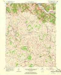 Download a high-resolution, GPS-compatible USGS topo map for Orangeburg, KY (1969 edition)