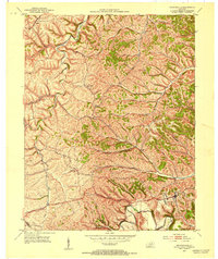 Download a high-resolution, GPS-compatible USGS topo map for Owingsville, KY (1953 edition)