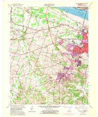 Download a high-resolution, GPS-compatible USGS topo map for Paducah%20West, KY (1969 edition)