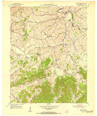 Download a high-resolution, GPS-compatible USGS topo map for Paint Lick, KY (1953 edition)