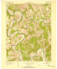Download a high-resolution, GPS-compatible USGS topo map for Palmer, KY (1953 edition)