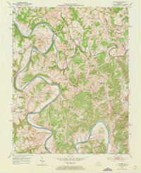 Download a high-resolution, GPS-compatible USGS topo map for Palmer, KY (1973 edition)