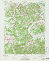 Download a high-resolution, GPS-compatible USGS topo map for Panola, KY (1984 edition)