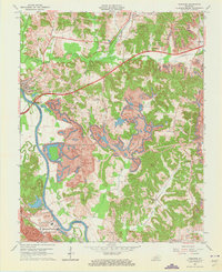 Download a high-resolution, GPS-compatible USGS topo map for Paradise, KY (1973 edition)