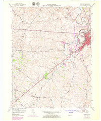 Download a high-resolution, GPS-compatible USGS topo map for Paris West, KY (1979 edition)