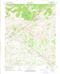 Download a high-resolution, GPS-compatible USGS topo map for Park City, KY (1974 edition)