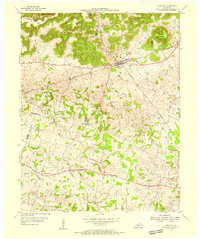 Download a high-resolution, GPS-compatible USGS topo map for Park City, KY (1955 edition)