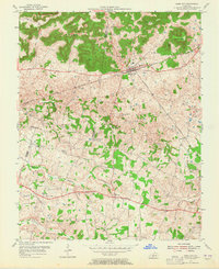 Download a high-resolution, GPS-compatible USGS topo map for Park City, KY (1965 edition)