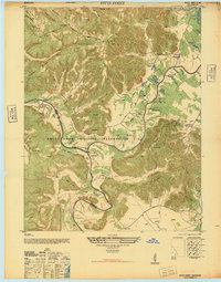 Download a high-resolution, GPS-compatible USGS topo map for Pitts Point, KY (1946 edition)