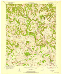 Download a high-resolution, GPS-compatible USGS topo map for Pleasant Green Hill, KY (1953 edition)