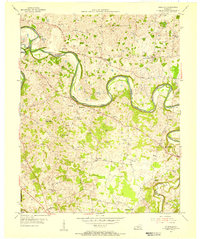 Download a high-resolution, GPS-compatible USGS topo map for Polkville, KY (1955 edition)