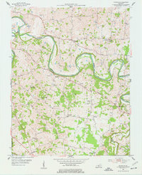 Download a high-resolution, GPS-compatible USGS topo map for Polkville, KY (1977 edition)