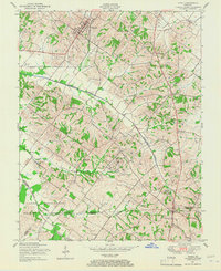 Download a high-resolution, GPS-compatible USGS topo map for Poole, KY (1967 edition)