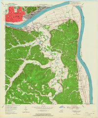 Download a high-resolution, GPS-compatible USGS topo map for Portsmouth, KY (1965 edition)