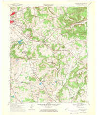 Download a high-resolution, GPS-compatible USGS topo map for Princeton East, KY (1969 edition)