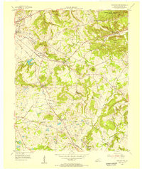 Download a high-resolution, GPS-compatible USGS topo map for Princeton East, KY (1955 edition)
