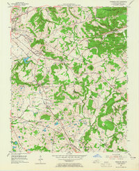 Download a high-resolution, GPS-compatible USGS topo map for Princeton East, KY (1965 edition)