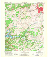 Download a high-resolution, GPS-compatible USGS topo map for Princeton West, KY (1970 edition)