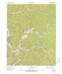Download a high-resolution, GPS-compatible USGS topo map for Quicksand, KY (1990 edition)