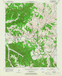 Download a high-resolution, GPS-compatible USGS topo map for Raywick, KY (1967 edition)