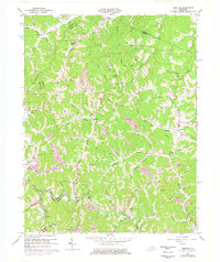 Download a high-resolution, GPS-compatible USGS topo map for Redbush, KY (1978 edition)