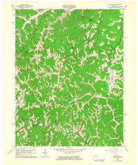 Download a high-resolution, GPS-compatible USGS topo map for Redbush, KY (1964 edition)