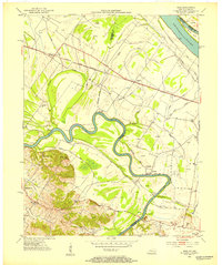 Download a high-resolution, GPS-compatible USGS topo map for Reed, KY (1953 edition)
