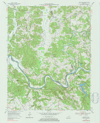 Download a high-resolution, GPS-compatible USGS topo map for Reedyville, KY (1984 edition)