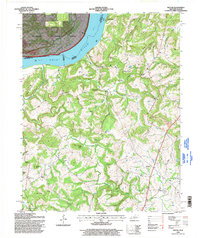 Download a high-resolution, GPS-compatible USGS topo map for Repton, KY (1998 edition)