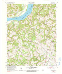 Download a high-resolution, GPS-compatible USGS topo map for Repton, KY (1990 edition)