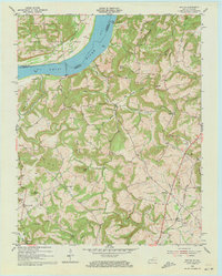 Download a high-resolution, GPS-compatible USGS topo map for Repton, KY (1973 edition)